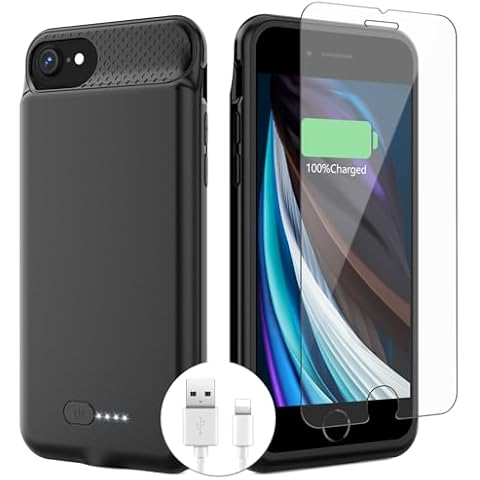 tailasi 6000mAh Battery Case for iPhone Cover