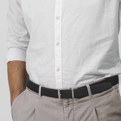 Cinto Masculino Social Basic Dupla Face (Fivela Níquel)