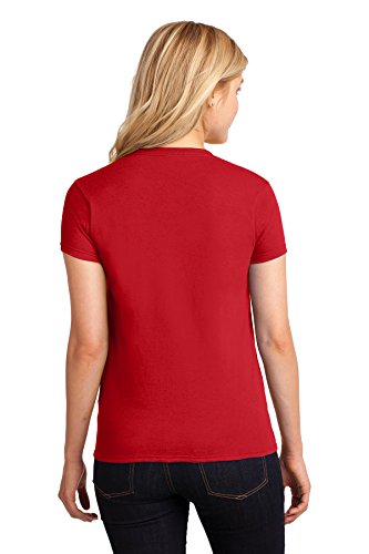 Gildan Women's Heavy Cotton Adult T-Shirt, 2-Pack, Red, Large #TOP2