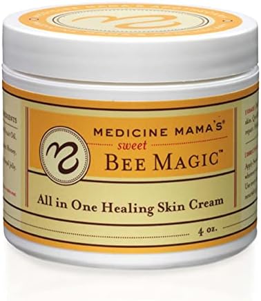 Medicine Mama's Apothecary Sweet Bee Magic All In One Healing Skin Cream, 4 Ounce