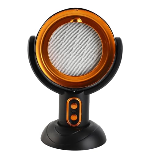 Campana Extractora Portátil, Campana Extractora de Escritorio con 2 Velocidades de Viento, Filtro Desmontable, Portátil Campana de Aire para Barbacoa Interior, Olla Caliente y RV