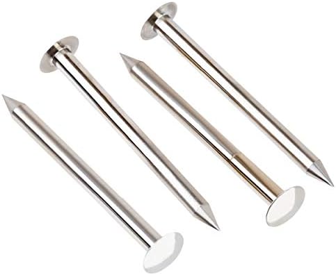 Red Dirt Derby Pinewood Car Precision Machined and Polished Axles (Four Pack) - Engineered with Increased Axle Diameter to Reduce Wheel Wobble thereby Increasing Speed