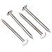 Pinewood Derby Machined and Polished Axles - Four Pack