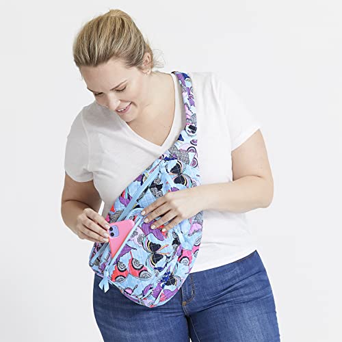 Image of Vera Bradley Women's Cotton Sling Backpack Bookbag