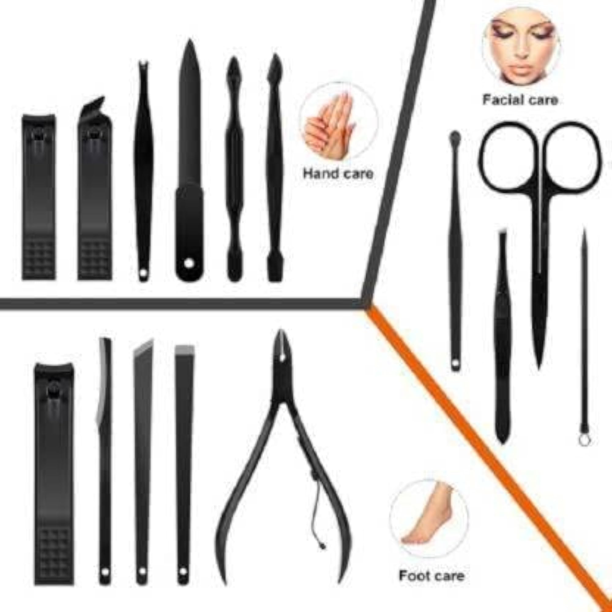 18 in 1 Professional Manicure Set Pedicure Tools