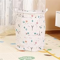 Highdi Paniers à Linge Sale Avec Poignées, Imperméable Paniers à Rangement Pliable Avec Grande Capacité Corbeille à Linge Pour Organiser Chambre D' Enfants, Jouets (70L,ADD Water