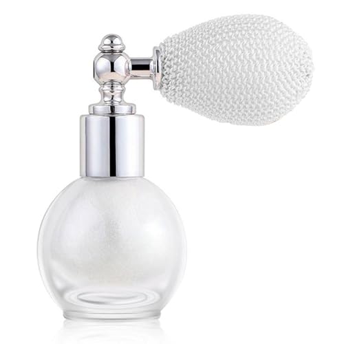 Pearl White Highlighter Spray for Face and Body, Rich Color