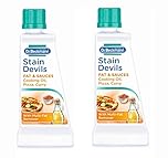 Dr Beckmann Stain Devils Fat & Sauces Cooking Oil, Pizza & Curry Stain Remover (2 x 50ml)