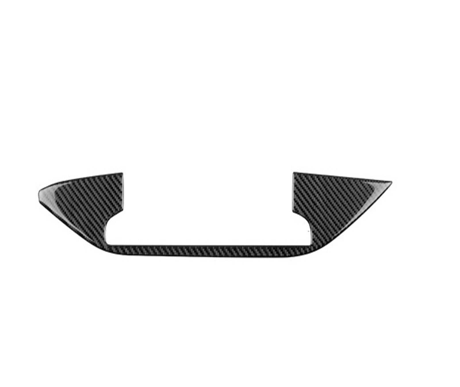 Car Interior Moulding Trim for Kia for Stinger 2019-2023 LHD RHD Car Central Navigation Screen Trim Accessories Real Soft Carbon Fiber Sticker Interior Accessories(LHD 10.25in displayB)