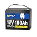 Wattcycle 12V 100Ah LiFePO4 Lithium Battery - BCI Group 24, 15000 Cycles, Built-in 100A BMS, Low-Temperature Protection - Ideal for RVs, Golf Cart, Home Energy Storage, Boats and Marine Applications