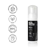ECODENTA Czarna wybielająca pianka do ust z węglem dębowym, 150 ml