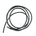 PEPPERLONELY Brand 10 Yard 3mm Genuine Black Round Leather Cords For Bracelet Necklace Beading Jewelry Making