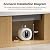 Electric Mini Tank Water Heater - MIZUDO 2.5 Gallon Under Sink Small Hot Water Heater - 110 120V Point of Use Water Heater Easy to Install - Wall or Floor Mounted