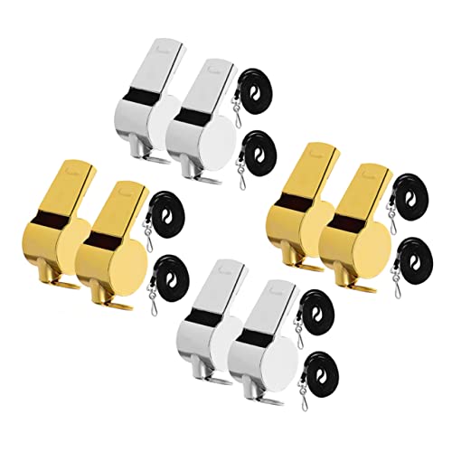 BESPORTBLE 16 silbatos metálicos para exteriores miniatura 5