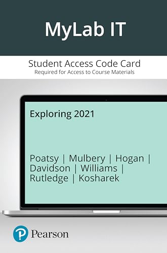 Exploring Microsoft 365: 2021 -- MyLab IT with Pearson eText Access Code
