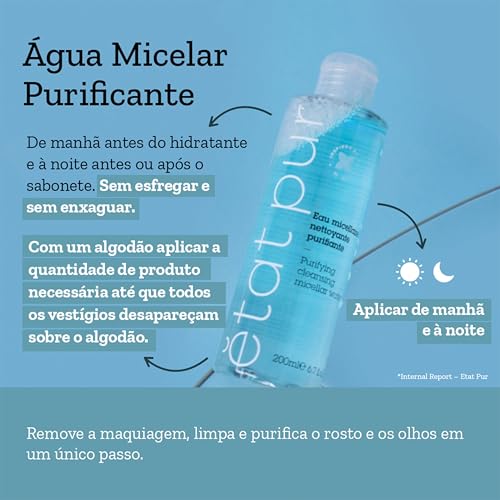 ETAT PUR ÁGUA MICELAR PURIFICANTE