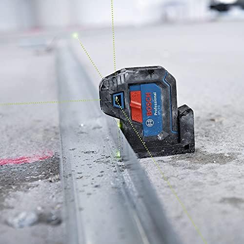 Laser 5-punktowy GPL 5 G Bosch Professional (zielona wiązka, zasięg pracy: do 30 m, pokrowiec)