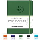 Panda Planner Pro A4 Daily Planner 2026, Dark Green