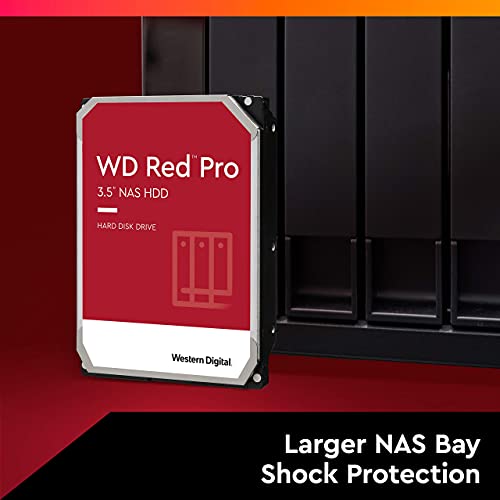 Image of WD Red Pro 18TB NAS 3.5 inch Internal Hard Drive - 7200 RPM Class, SATA 6 Gb /s, CMR, 512MB Cache