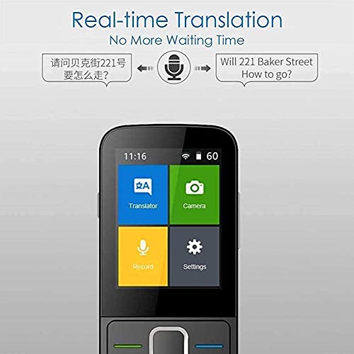 Traducteur vocal intelligent 76 langues avec écran tactile réactif
