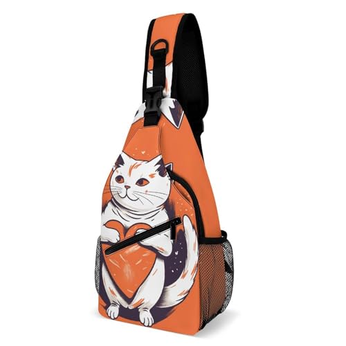 Bolso bandolera estilo crossbody con bolsillo y cierre miniatura 1