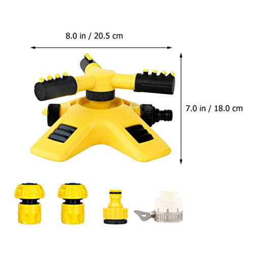 TEHAUX Acessórios 1 Conjunto es De Água De Aspersão Rotativo De 360 ​​graus Acessório Flor Gramados