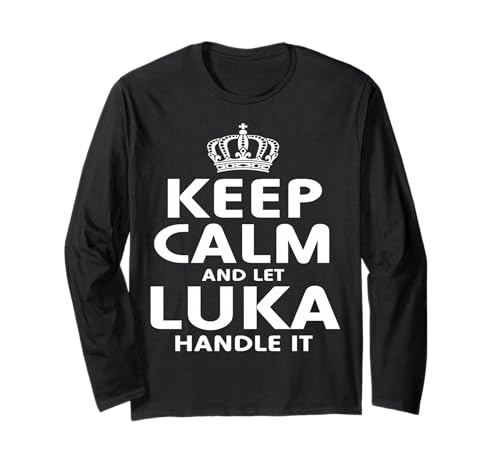 Keep calm LUKA �X�E�F�b�g�V���c T�V���c �p�[�J�[ �M�t�g ����T�V���c