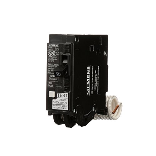 SIEMENS QF120A Gfci Circuit Breaker, Plug In, Self Testing, 20 Amp, 1-Pole, 120 Volt by SIEMENS - Used condition - US$37.37