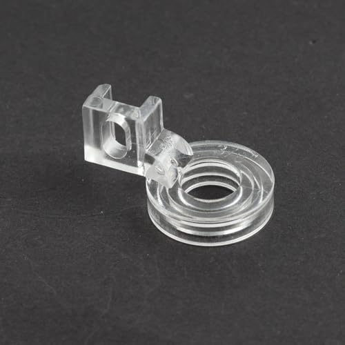 Pie prensatelas para acolchado 3/8" plástico transparente miniatura 6