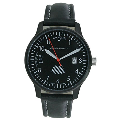 Montres à Quartz Messerschmitt ME-42ALTI-L finissez-en avec les pannes d'heure et le manque de lisibilité