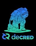 Decred Decred Crypto Notebook: 100 pages,8.5x11 inch