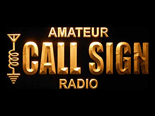 ADVPRO Custom Amateur Radio Your Call Sign Led Neon Sign