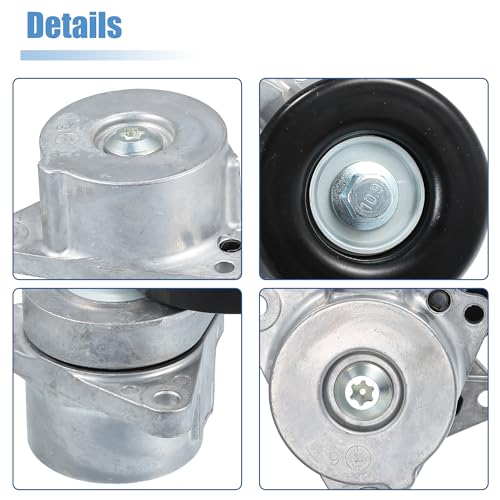 X AUTOHAUX Engine Belt Tensioner Pulley Assembly Serpentine Tensioner for Nissan Altima 2002-2012 for Nissan Rogue 2008-2013 No.119558J000 by X AUTOHAUX - Image 5