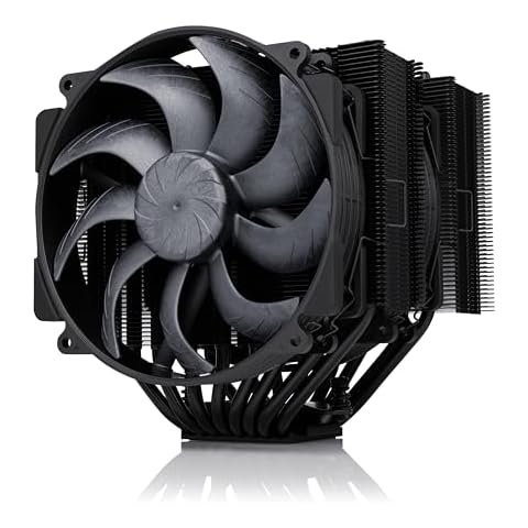 Noctua NH-D15 G2 chromax.Black Premium Dual Tower CPU Cooler for AMD AM5/AM4 and Intel LGA1851/LGA1700/LGA1200 (Black) Cover