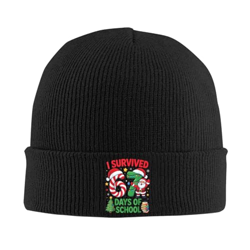 Bonnet Skully d'Hiver Canne d'Amour de Noël Ajustable
