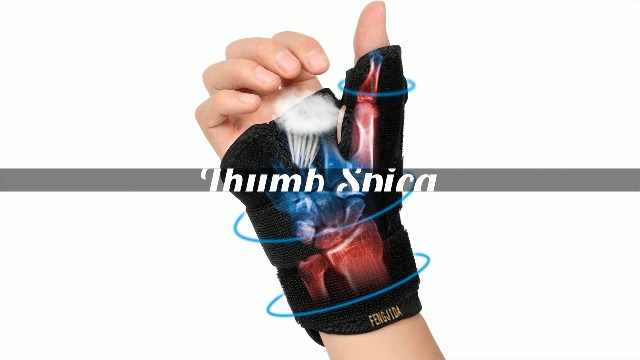 Image of Thumb Brace - Carpal Tunnel Wrist Brace for Men & Women, Thumb Spica Splint with Thumb Support for Arthritis, Tendonitis, De Quervain's & Sprains, Night Sleep Pain Relief Stabilizer for Left & Right Hand