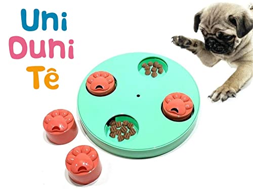 Western Pet PET-558 Brinquedo para Cão Inter Esconde Snack, Verde/Salmão