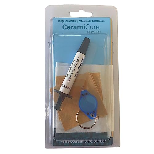 Reparo para Louças Sanitárias, Cerâmicas e Porcelanas CeramiCure (Branco Puro)