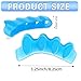 MixS Live 3 Pairs Silicone Toe Separators for Women,Bunion Corrector for Hammer Toes Relief, Overlapping Toes Straightener,Soft Gel Foot Spacers Reusable Washable Toe Spreaders