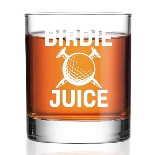 Perfectinsoy Birdie Juice Whiskey Glass, Father