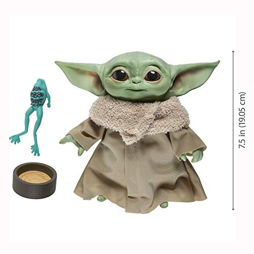 STAR WARS Figura The Child (Baby Yoda) Brinquedo De Pelúcia que Fala de 19,05cm Inspirado na Série T