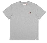 Shirt RVLT Revolution Laz Loose T-Shirt Grey Melange GRÖSSE: M