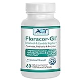 Floracor - Supports Gut & Intestinal Health - Premium Probiotic, Prebiotic and Enzyme Formula - 60 Vegetarian Capsules
