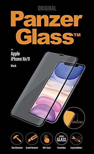 Preisvergleich Produktbild PanzerGlass Schutzglas für iPhone 11 / XR CaseFriendly, Black