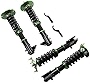 cciyu Coilover Suspension Shock Absorbers Adjustable Coilovers Lowering Kit Fit for 2003 2004 2005 for Dodge Neon