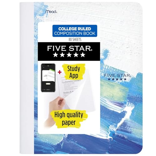 Cahier de composition Five Star College pour numériser vos notes