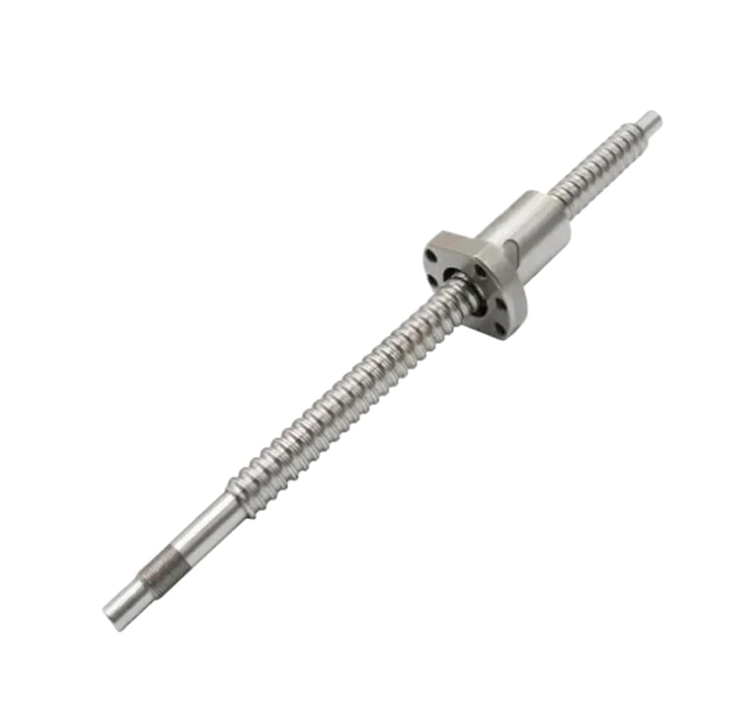 Linear Motion Ball Screw Machine Parts C7 Ball Screw SFU1610 with Single Nut 550-800mm for CNC Parts 3D Printer(700mm)