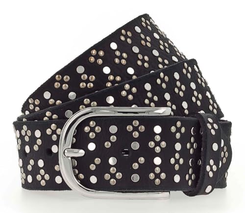 b.belt Nietengürtel Leder