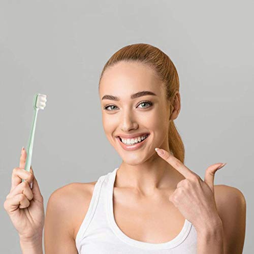 Memore 12 Pack Extra Soft Toothbrush Ultra Soft Bristle Adult Toothbrush Micro Nano Toothbrush With 20,000 Soft Bristles For Sensitive Fragile Gums, 4 Colors #TOP5