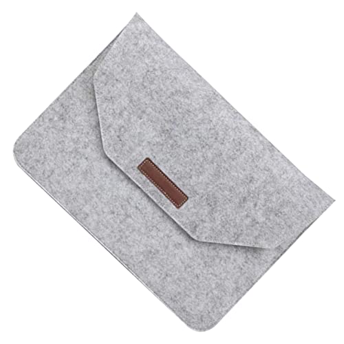 Bolsa de almacenamiento premium en fieltro ultra fino para portátil de negocios